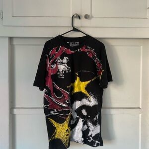 WIFISFUNERAL FS FLAME ALLOVER TEE